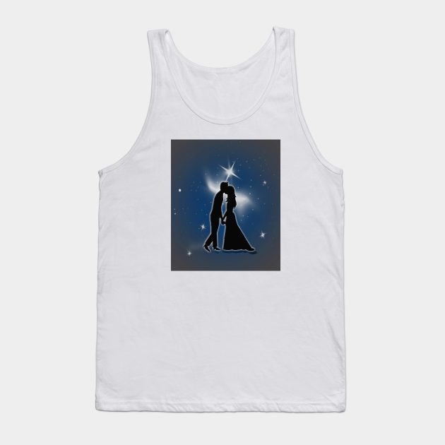 kissing Tank Top by KareemTengo